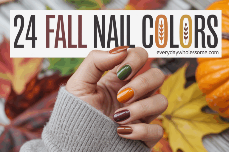 24 Fall Nail Color Ideas To Elevate Your Seasonal Style