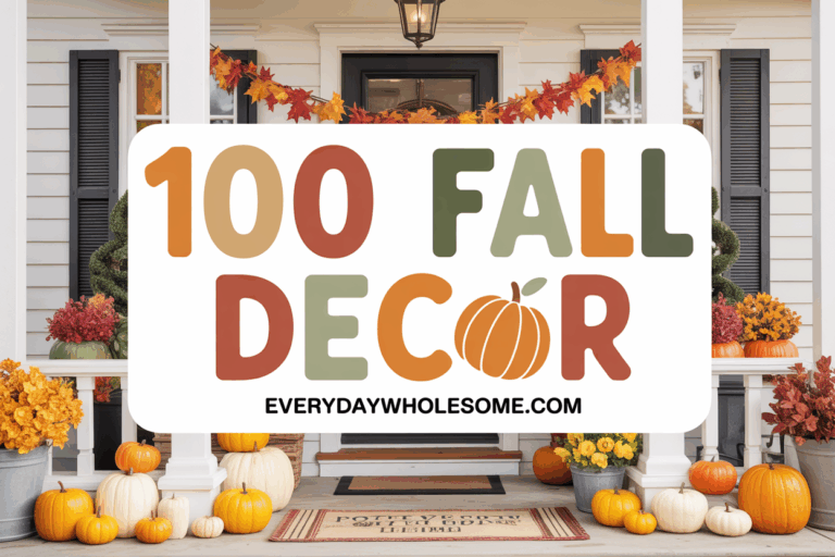 100 Fall Decor Ideas for a Cozy, Stylish Home