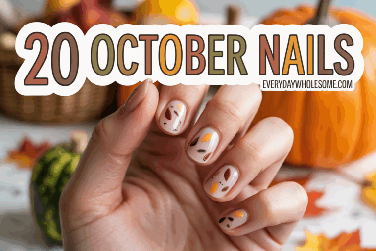 20 October Nails Designs and Colors Ideas for Trendy Fall Looks