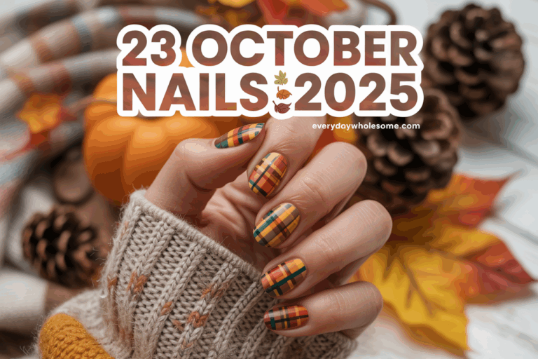 23 October Nails for 2025 Ideas Trending Styles and Designs