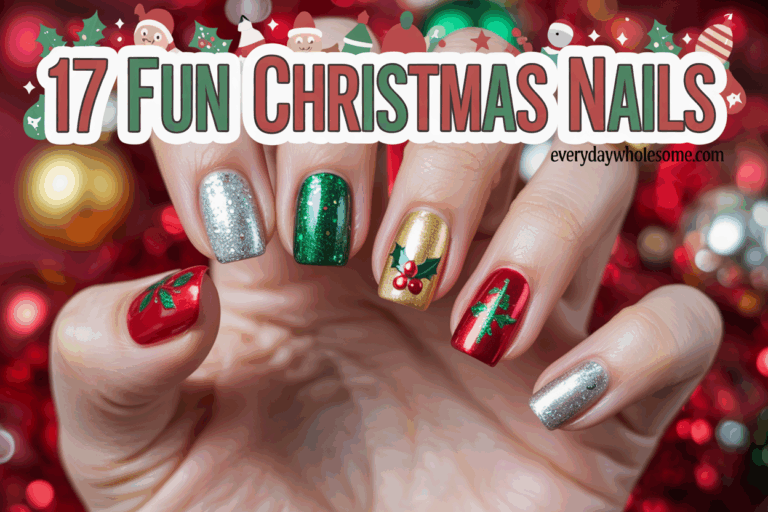 17 Fun Christmas Nails Ideas To Elevate Your Holiday Style