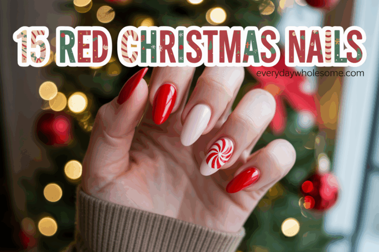 15 Red Christmas Nails Ideas To Elevate Your Holiday Style
