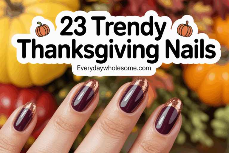 23 Trendy Thanksgiving Nails To Elevate Your Festive Style This Season
