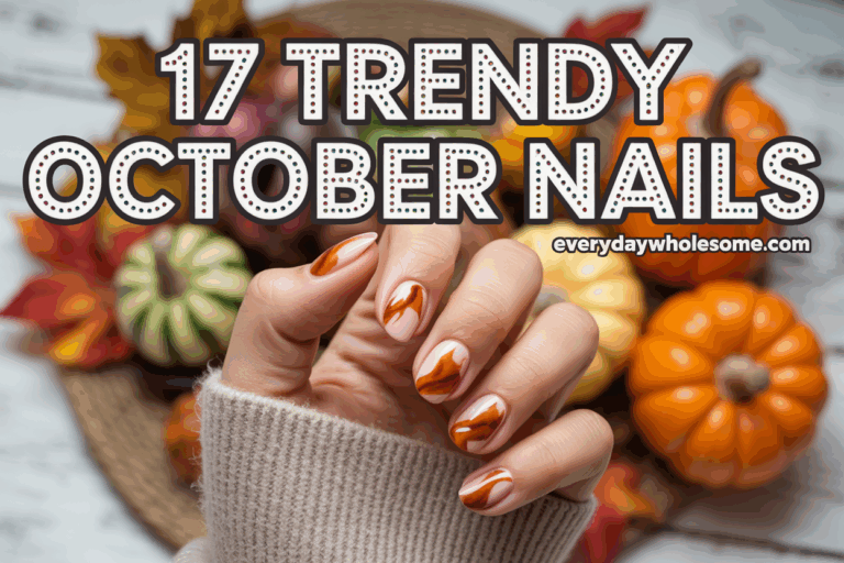 17 Trendy October Nails To Elevate Your Fall Style