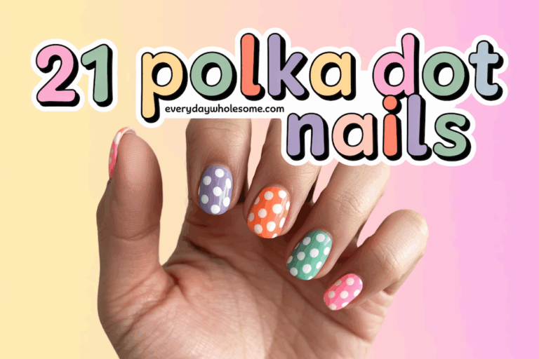 21 Polka Dot Nails Ideas for Trendy and Timeless Manicures