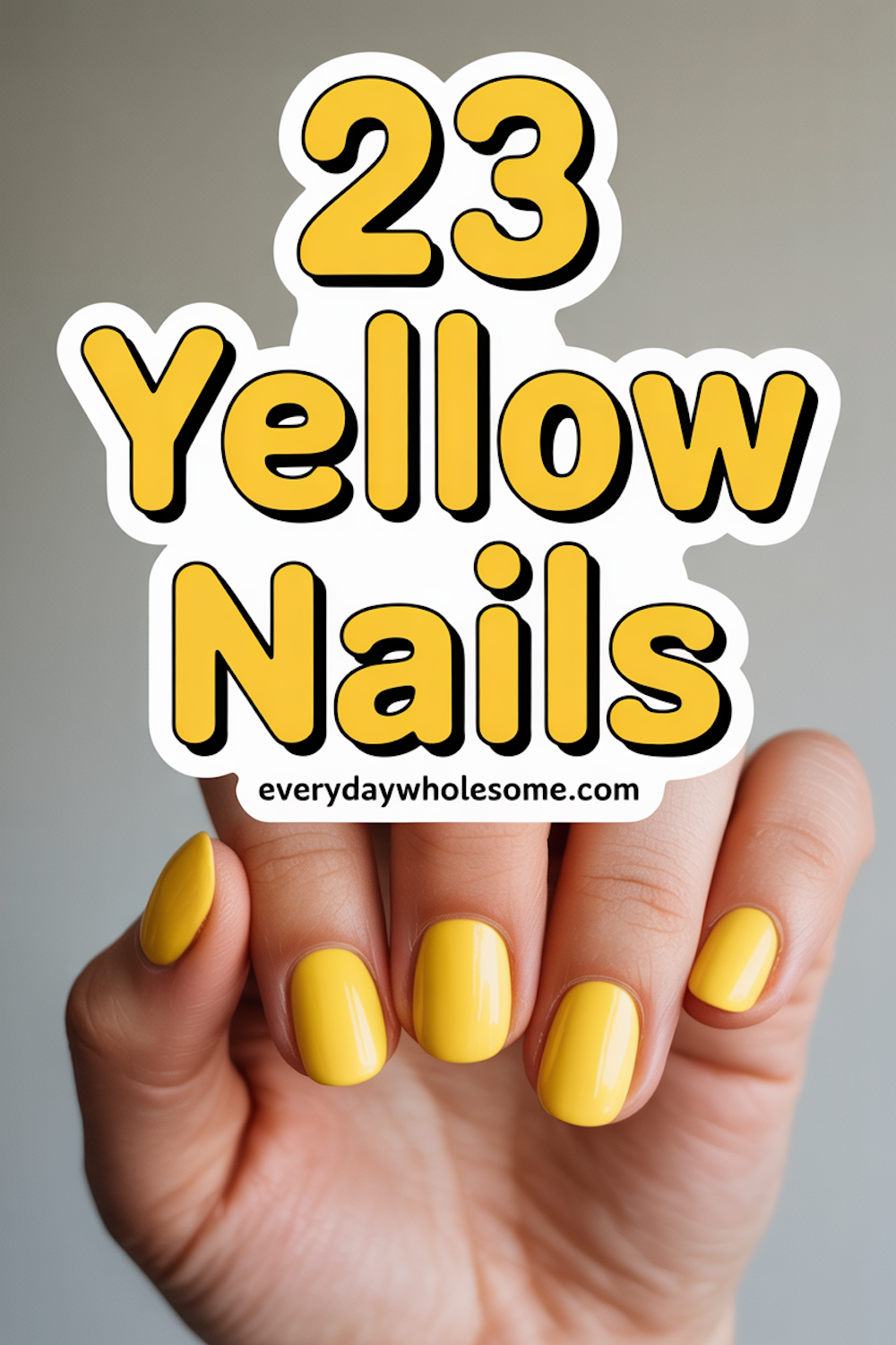 23 Yellow Nail Polish Ideas and Designs Ideas for Bright, Trendy ...