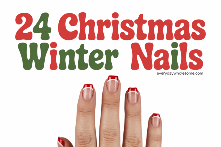 24 Holiday Nails Winter Ideas To Elevate Your Seasonal Style