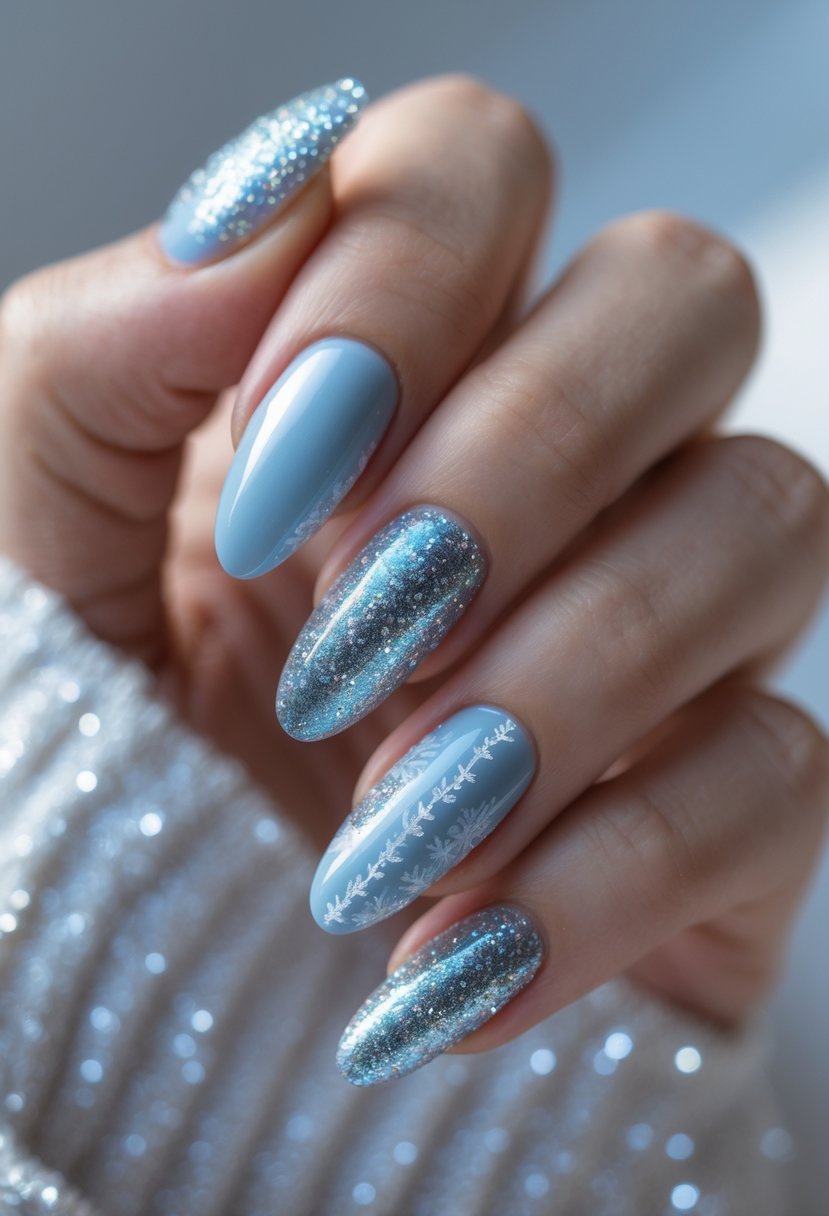 A close-up of a woman