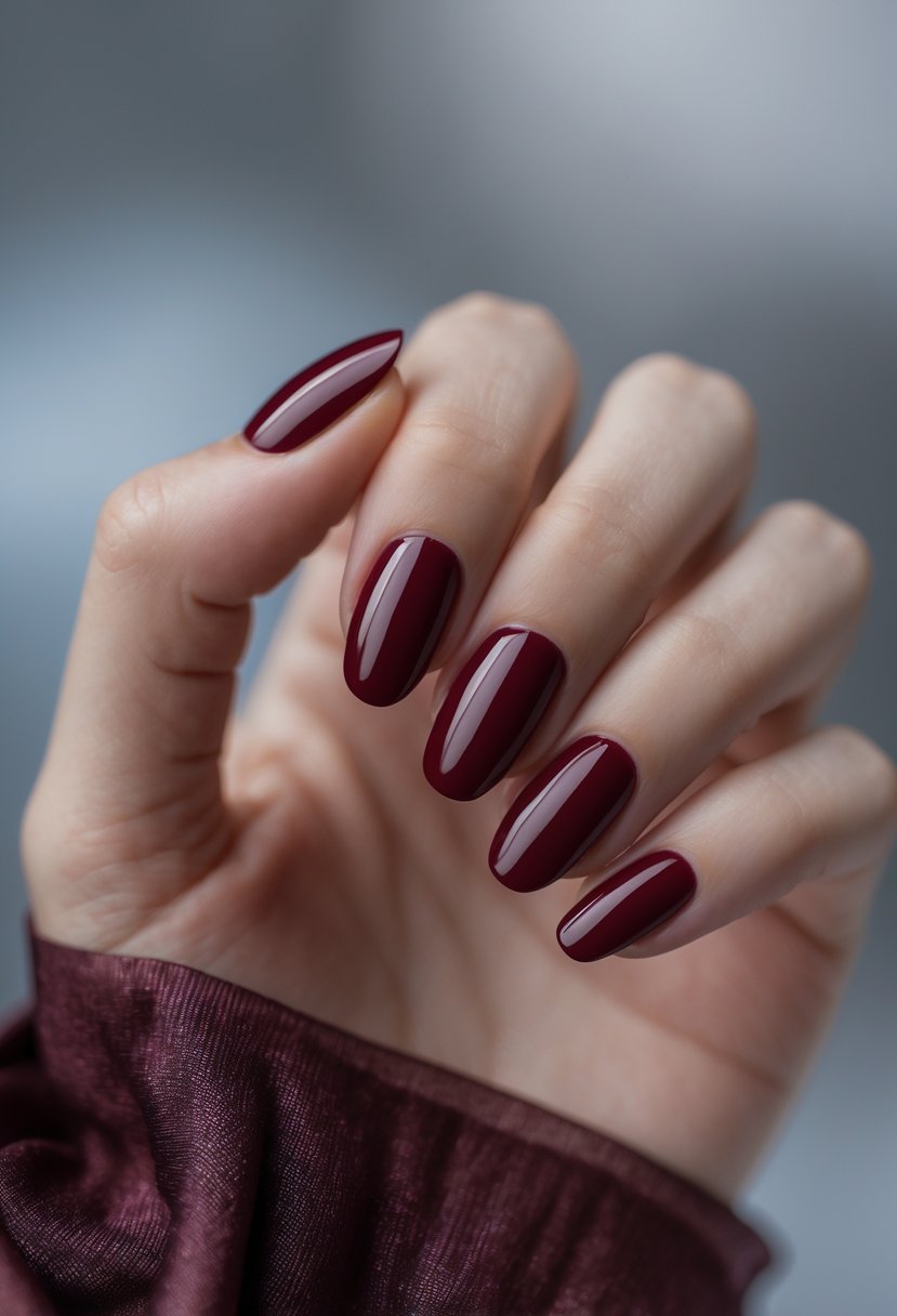 A close-up of a woman