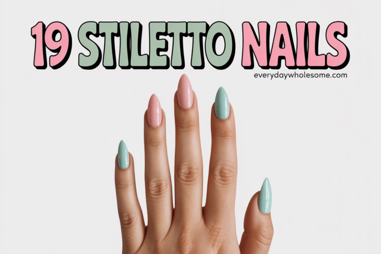 19 Stiletto Nails Ideas For Chic And Edgy Nail Art Designs