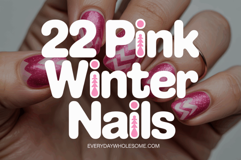 22 Pink Winter Nails Ideas To Elevate Your Seasonal Style