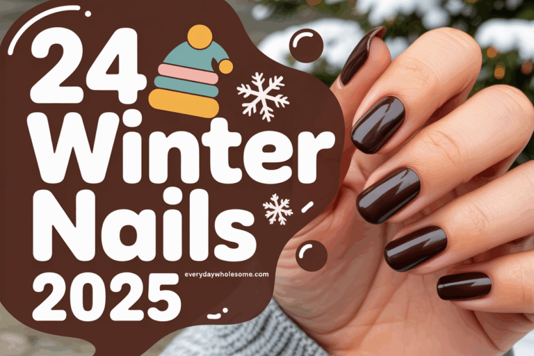 24 Winter Nails Ideas for the Year 2025 To Elevate Your Seasonal Style