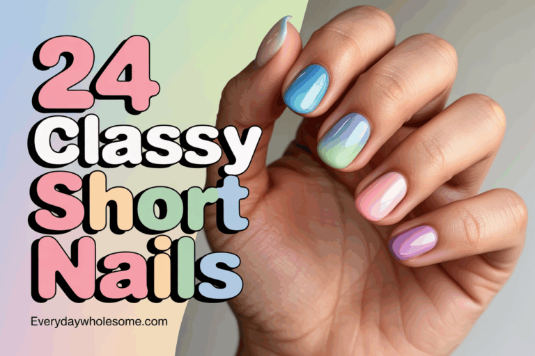 24 Classy Short Nails Ideas For Effortless Elegance And Daily Wear
