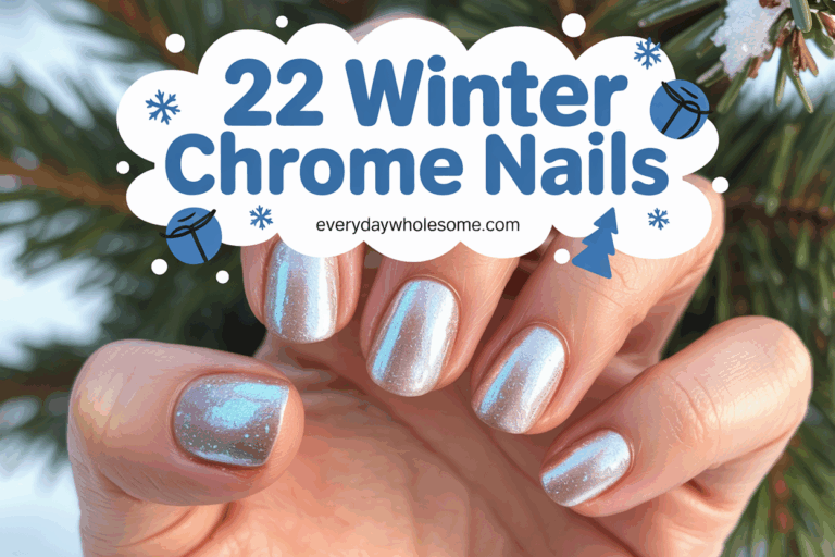 22 Winter Chrome Nails Ideas for Sleek and Trendy Seasonal Looks