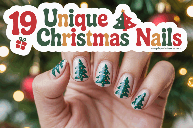 19 Unique Christmas Nails Ideas for Festive and Stylish Holiday Looks