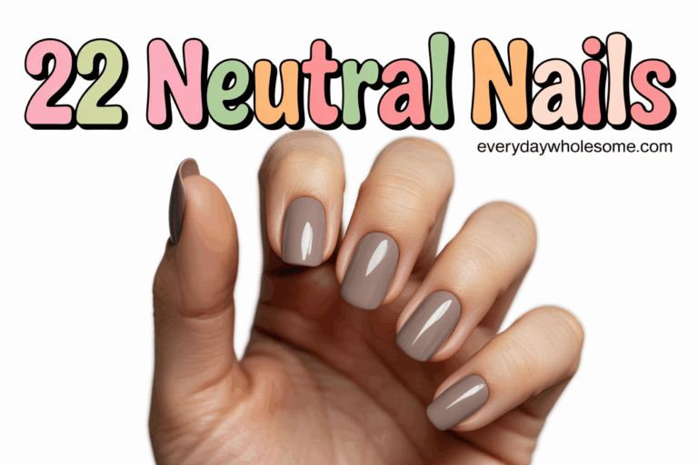 22 Neutral Nails Ideas for Effortless and Elegant Nail Looks