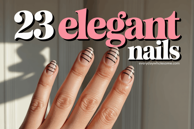 23 Elegant Nails Ideas for a Timeless and Sophisticated Look