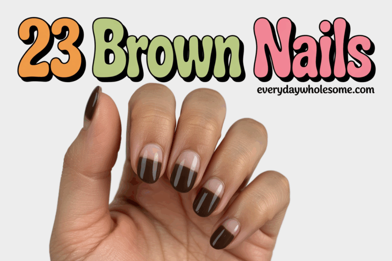 23 Brown Nails Ideas For Stylish and Versatile Looks