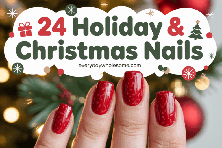 24 Holiday Nails Christmas Ideas For Festive And Stylish Looks