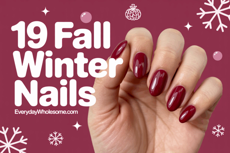 19 Fall Winter Nails Ideas To Elevate Your Seasonal Style