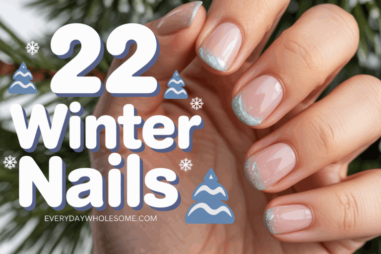 22 Winter Nails Design and Color Ideas for Stylish Seasonal Looks