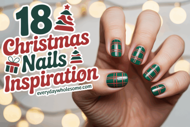 18 Christmas Nails Inspiration To Elevate Your Holiday Style