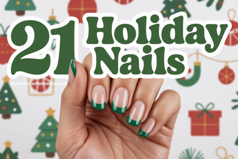 21 Holiday Nails Ideas for Stunning Seasonal Manicures