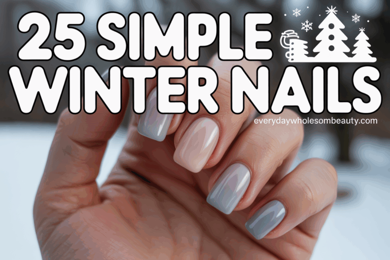 25 Simple Winter Nails Ideas To Refresh Your Seasonal Style