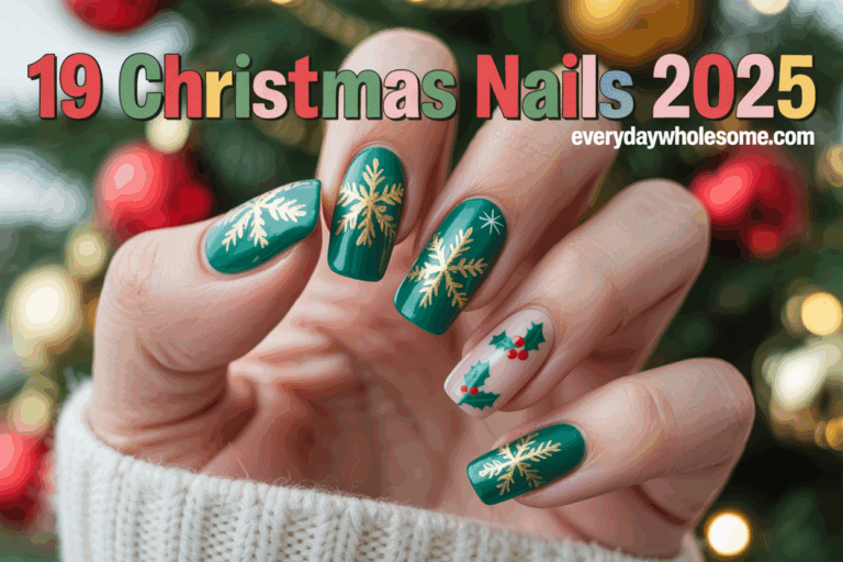 19 Christmas Nails 2025 Ideas for Festive and Stylish Holiday Looks