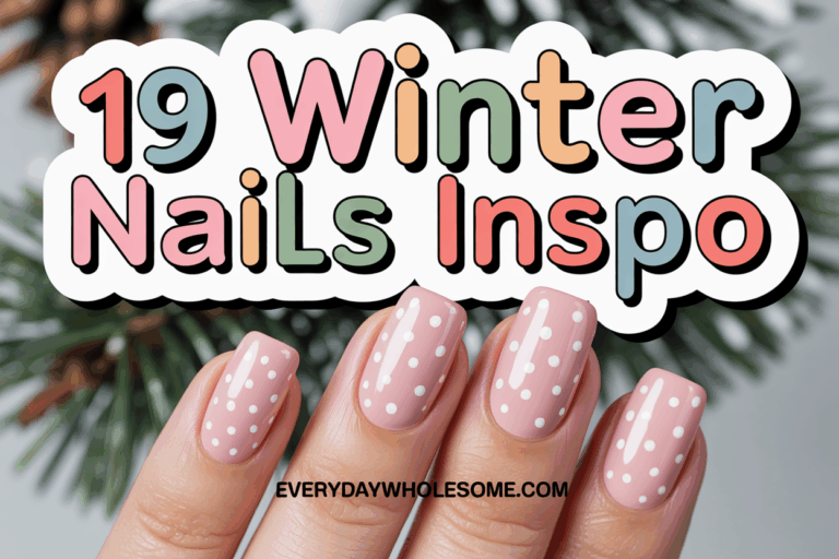 19 Winter Nail Inspo Inspiration for Chic and Cozy Seasonal Looks