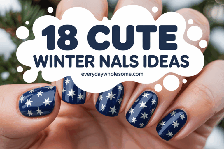 18 Cute Winter Nails Ideas to Elevate Your Seasonal Style