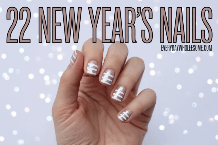 22 New Years Nails Ideas To Elevate Your Holiday Style