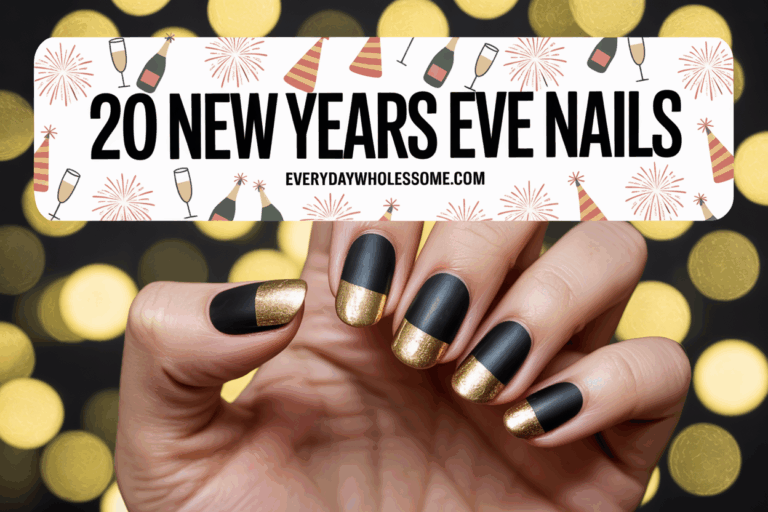 20 New Years Eve Nails Ideas for a Stunning Holiday Look