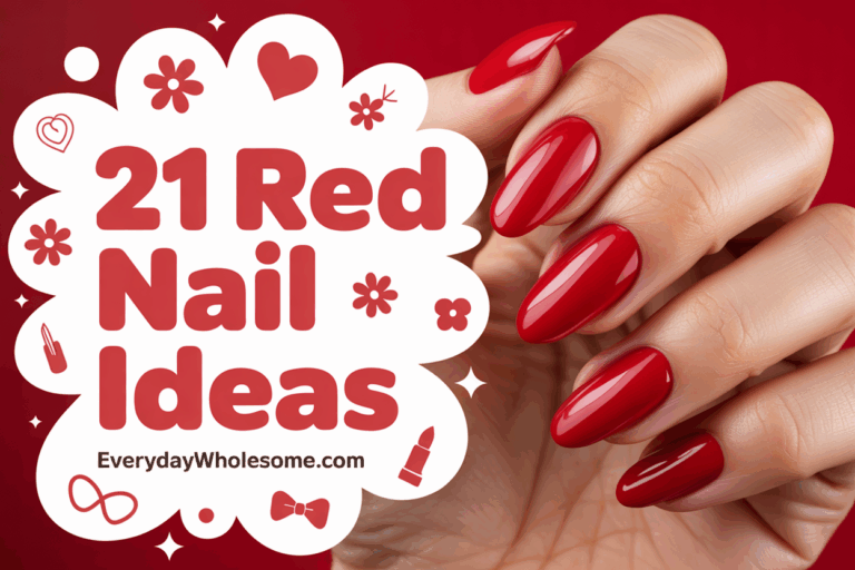 21 Red Nails Ideas For Stylish And Timeless Looks