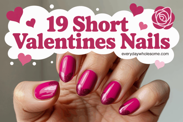 19 Valentines Nails Short Length Ideas For Stylish and Manageable Looks