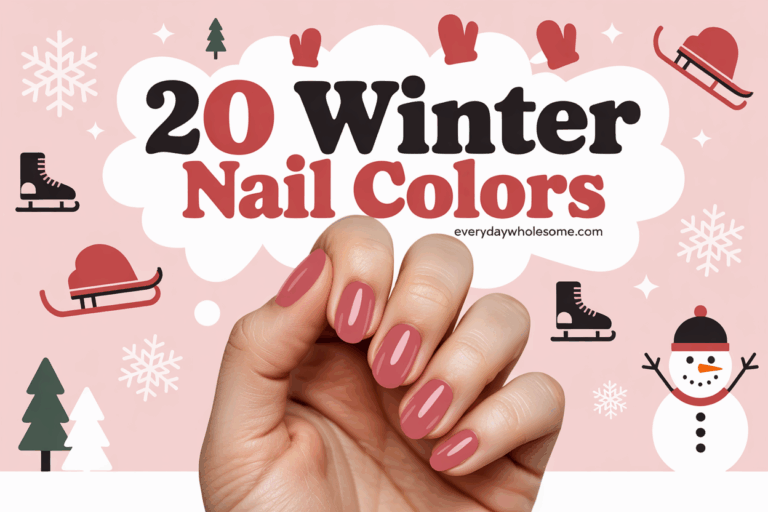 20 Winter Nail Colors That Feel Fresh, Stylish, and Completely Unique