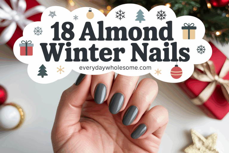 18 Winter Nails Almond Shape Ideas for a Chic Seasonal Look