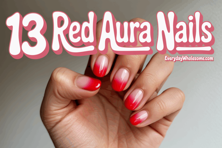 13 Red Aura Nails Ideas For Bold and Stylish Looks