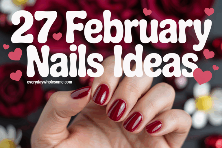 27 February Nails Ideas for Stylish Seasonal Manicures