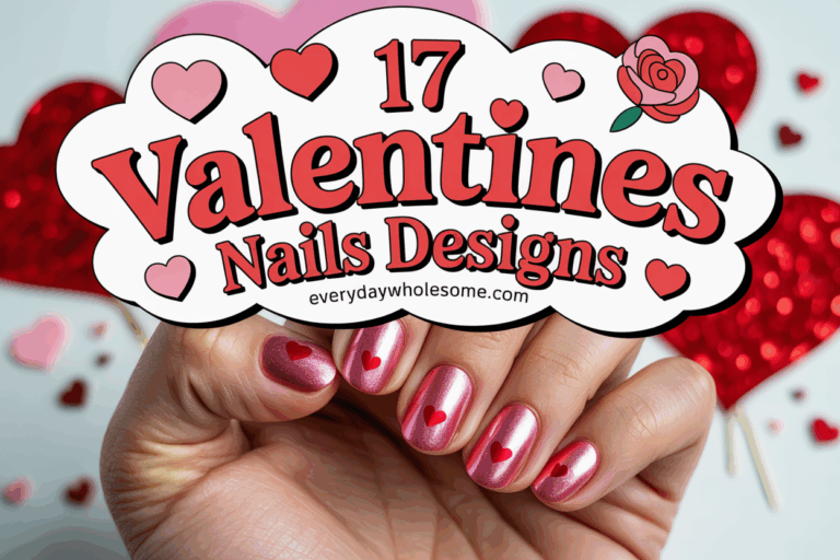 17 Valentines Nails Designs Perfect for a Romantic Look