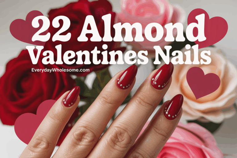 22 Valentines Nails Almond Shaped Nails Ideas for Elegant and Trendy Looks