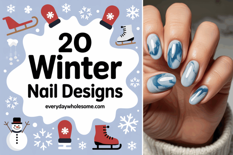 20 Winter Nail Designs That Feel Cozy, Stylish, and Effortlessly Beautiful