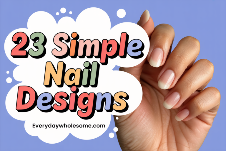 23 Simple Nail Design Ideas I Always Come Back To