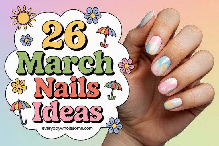 26 March Nails Ideas for Trendy and Stylish Looks