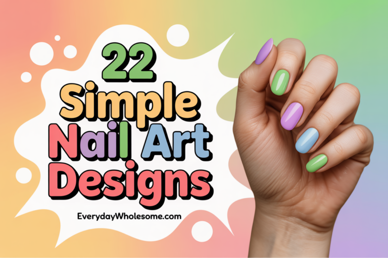 22 Simple Nail Art Designs for Effortless Everyday Style