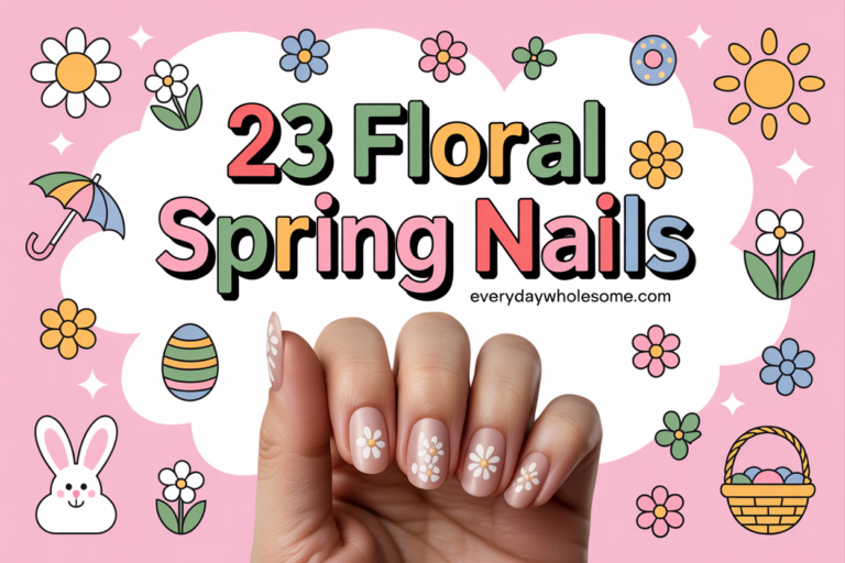 23 Floral Spring Nails Ideas to Elevate Your Seasonal Style