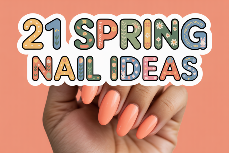 21 Spring Nails Ideas Almond Shaped for a Chic and Elegant Look