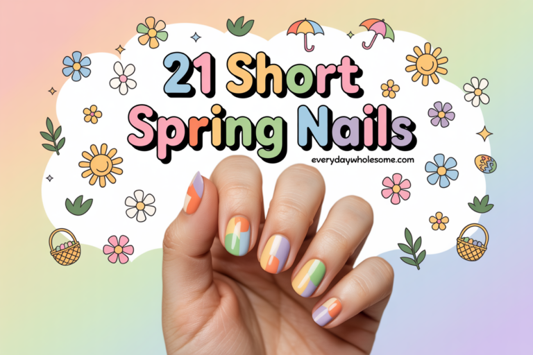 21 Spring Nails Ideas Short for Effortless and Stylish Looks