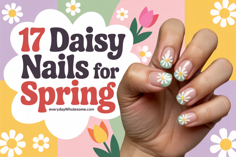 17 Daisy Nails for Spring Inspiration to Refresh Your Look
