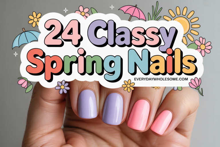 24 Classy Spring Nails Ideas to Elevate Your Seasonal Style